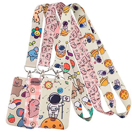 Badge Holder With Id Lanyard Key Lanyard For Women Kids, Cute Animals #TOP7