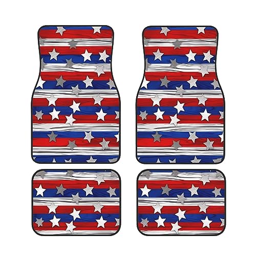 Tapis de sol voiture antidérapants protection maximale lot de 4 étoiles