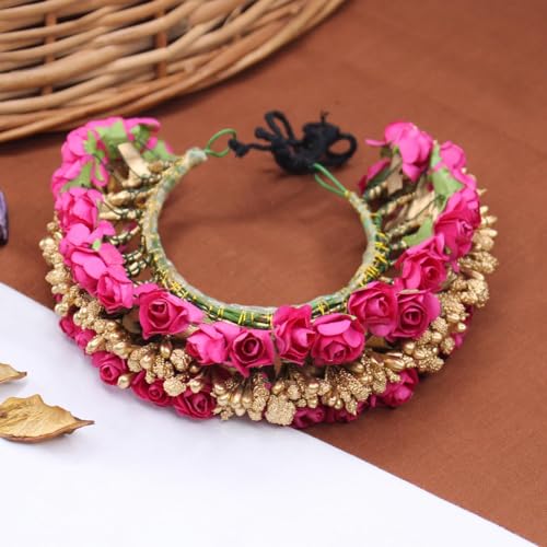 Image of Majik Bun Decoration Hair Gajra For Women And Girls Wedding, Party Hair Decoration Hair Accessories (M4)
