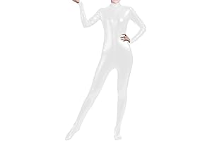 VASVO Metallic Unitard Catsuit
