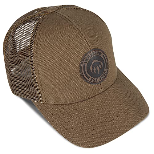 Image of Wolverine Trucker Hat | Mesh Back | Snapback | Adjustable | Rugged | Durable | Workwear