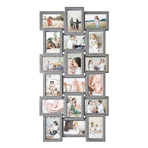 HELLO LAURA - 4x6 Picture Frame Collage With 18 Openings