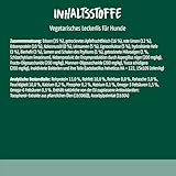 Christopherus Vegetarischer Crunchy Cracker für ausgewachsene Hunde, Leckerli für Hunde, Apfel + Linsen, 125 g