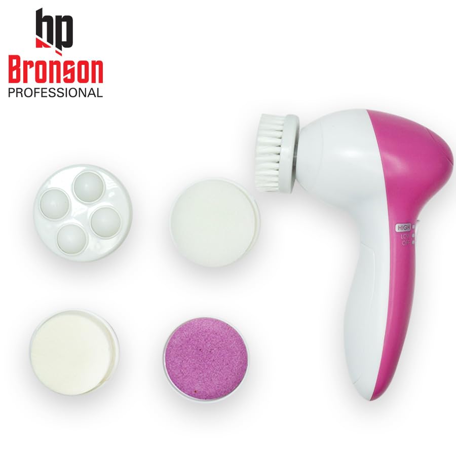 Bronson Professional 5 In 1 Body And Face Compact Beauty Care Massage And Exfoliation Tool Bronson Professional 5 In 1 Body And Face Compact Beauty Care Massage And Exfoliation Tool