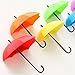 UYIKOO Key Holder Keychain Hanger 6 PCS Colorful Umbrella Wall Rack Wall Holder Key Organizer for Keys, Jewelry and Other Small Items