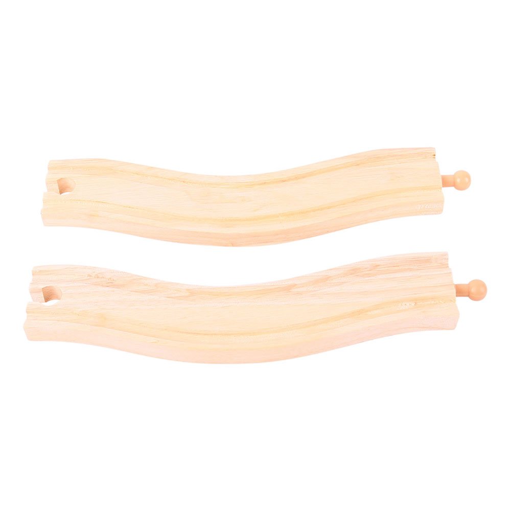 Bigjigs Rail Wavy Track (2 Pieces)