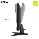 msi MAG 242F Monitor Gaming da 24" - FHD (1920x1080), Rapid IPS, 200Hz, 0.5ms, HDR Ready, AMD FreeSync Premium, Eye Care, HDMI 2.0b, DP 1.2a, Senza Cornice, Inclinabile, Montaggio VESA - Nero - 4