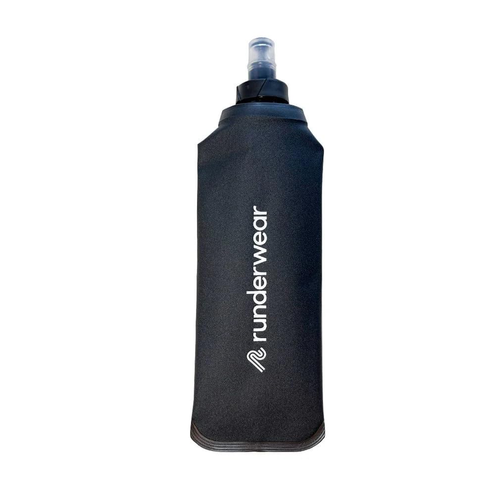 Runderwear Tpu Bottle - 500Ml Runners Bottle, Thermoplastic Polyurethane, Bpa Free, Leakproof, Lightweight, Sports Running Water Bottle