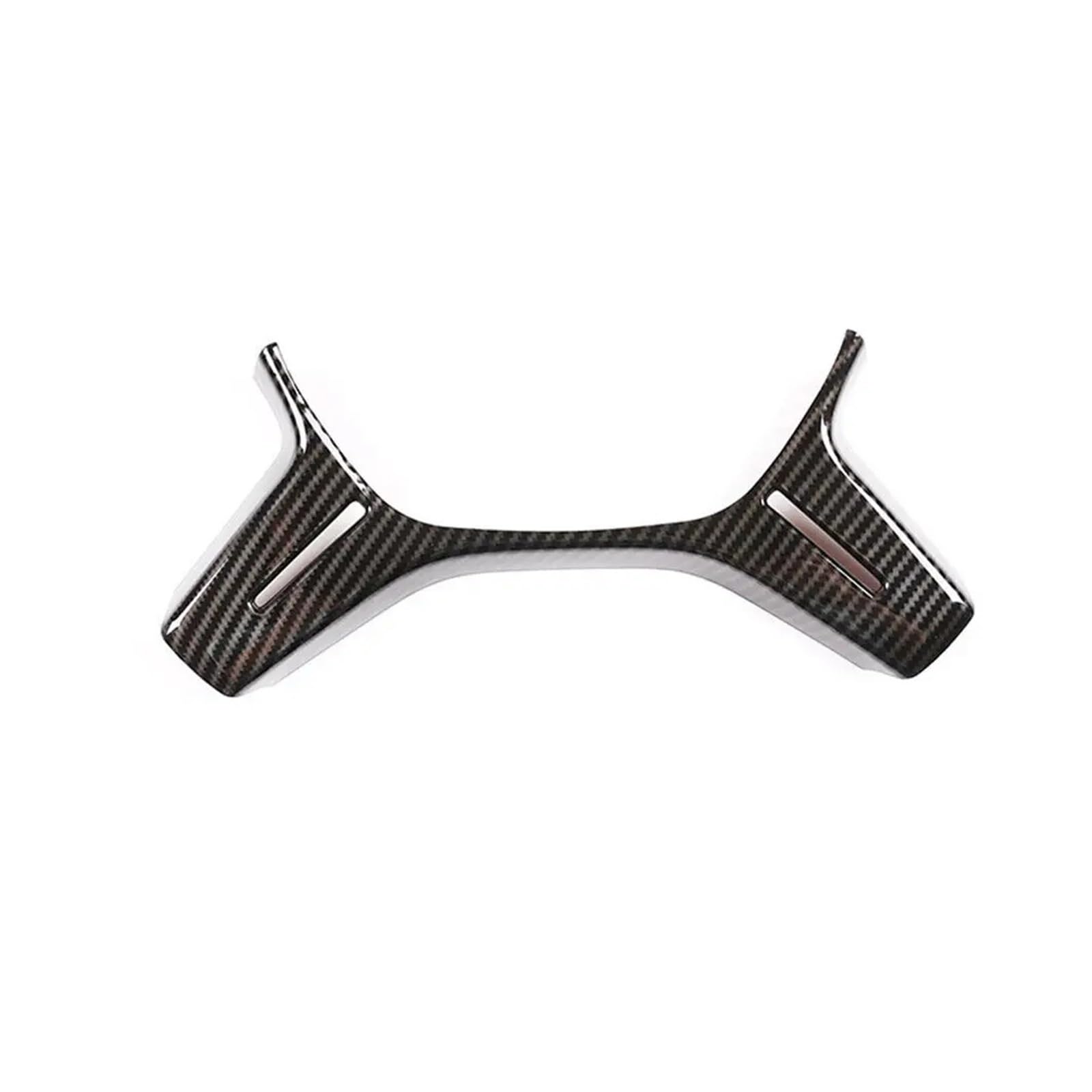 Steering Wheel Frame Trim,Fit For ML,GL GLS W166 W204 W212 W463 Car Interior Center Cover Panel Sticker Black Silver Naklejki dekoracyjne na kierownicę(Carbon)