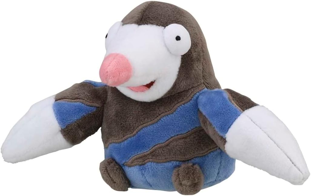 Pokemon Center: Sitting Cuties: Drilbur Plush # 529 - Generation 5 - 6 In