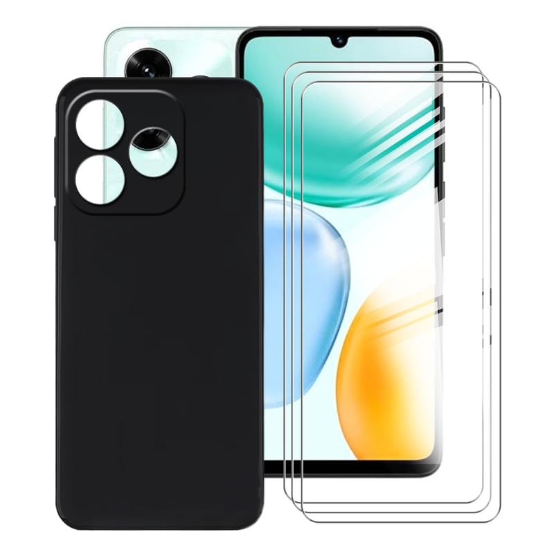 Cover Gel Silicone + Pellicola Vetro Temperato Per WIKO SUNNY 2 II PLUS – Retro Morbido Trasparente, Protezione 9H, Colore Blu