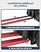 84 Inch Forklift Pallet Extensions, 4.5 Width Fork Extensions Width, 5500 LBS Capacity,Heavy Duty Fork Extensions for Forklifts, 1 Pair Forklift Extensions for Forklift Truck