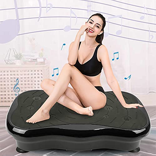 Plateforme Vibrante Oscillante 200W - Avec Haut-parleur Bluetooth, Télécommande, Pour Perte De Poids à La Maison
