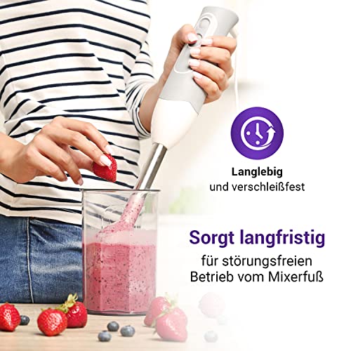 Viоks.pro Kupplung mit Dichtring für Braun Stabmixer Ersatz für Braun 67050811 - Plastikkupplung für Braun Multiquick 7 Braun Stabmixer Multiquick 9