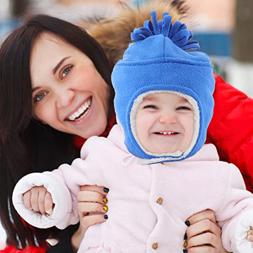 1set Earflap Trapper Hat and Gloves Set Girl Winter Accessories for Newborns Bundle for Years Old Warm and Comfortable Snow Gear4