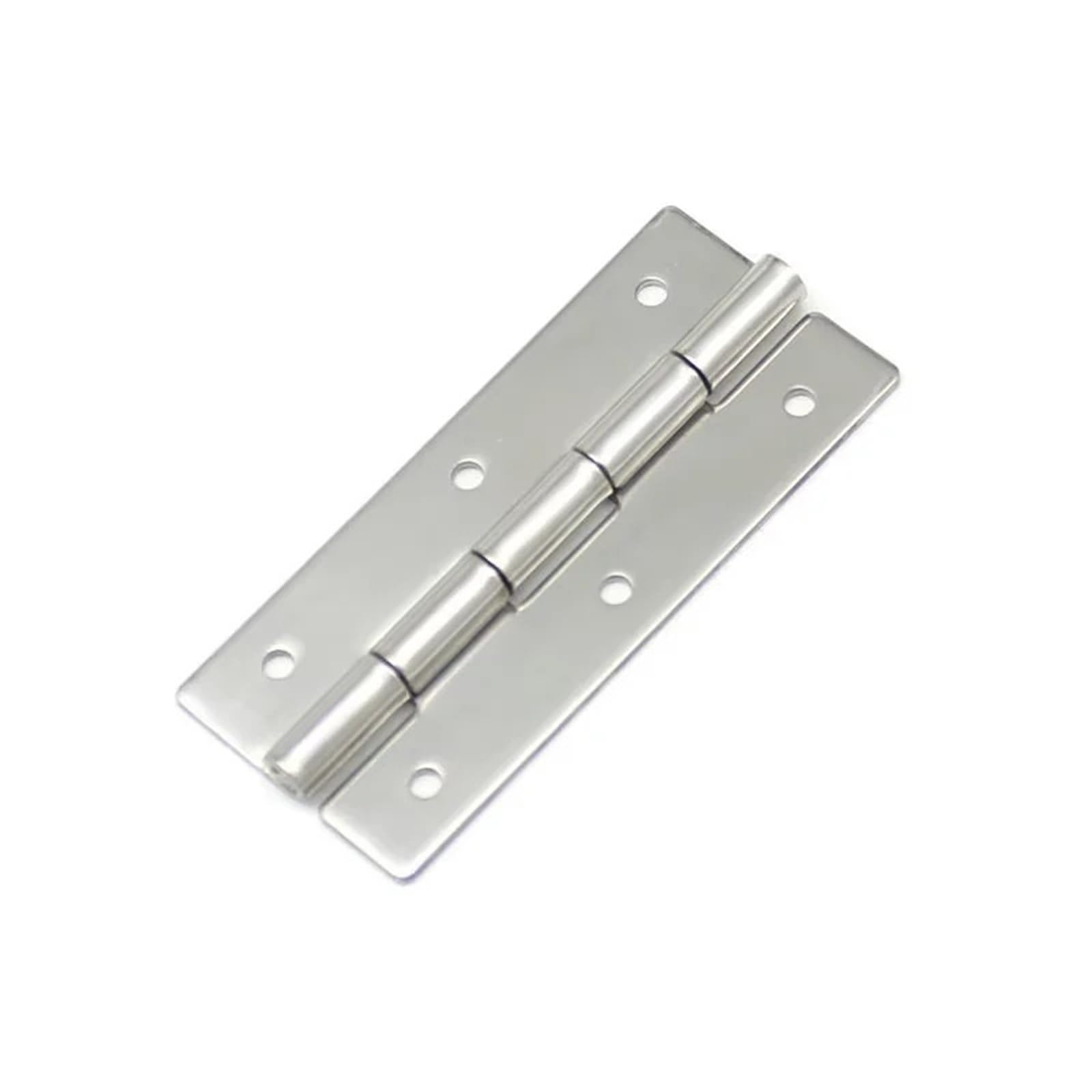 Charnière à angle plat 180° en acier inoxydable 304 de 1.5mm pour porte de meuble