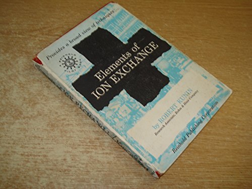 Preisvergleich Produktbild Elements of Ion Exchange