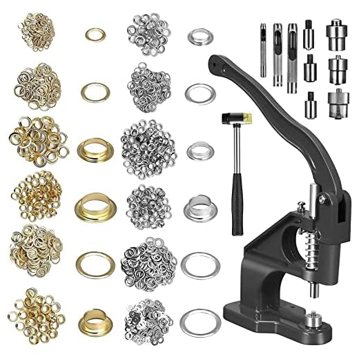 Nuscen Hand Press Grommet Machine With Kits