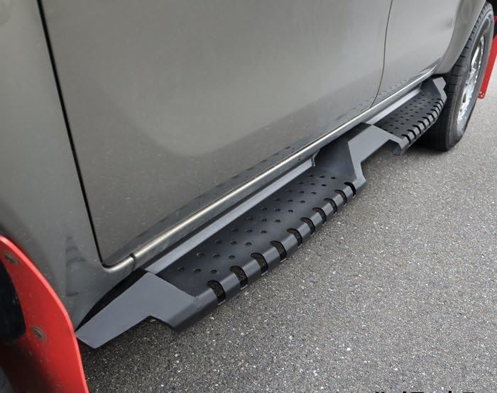 Amazon | ハイラックス サイドステップ バー GUN125 ブラック スチール Amazon | ハイラックス サイドステップ バー GUN125 ブラック スチール