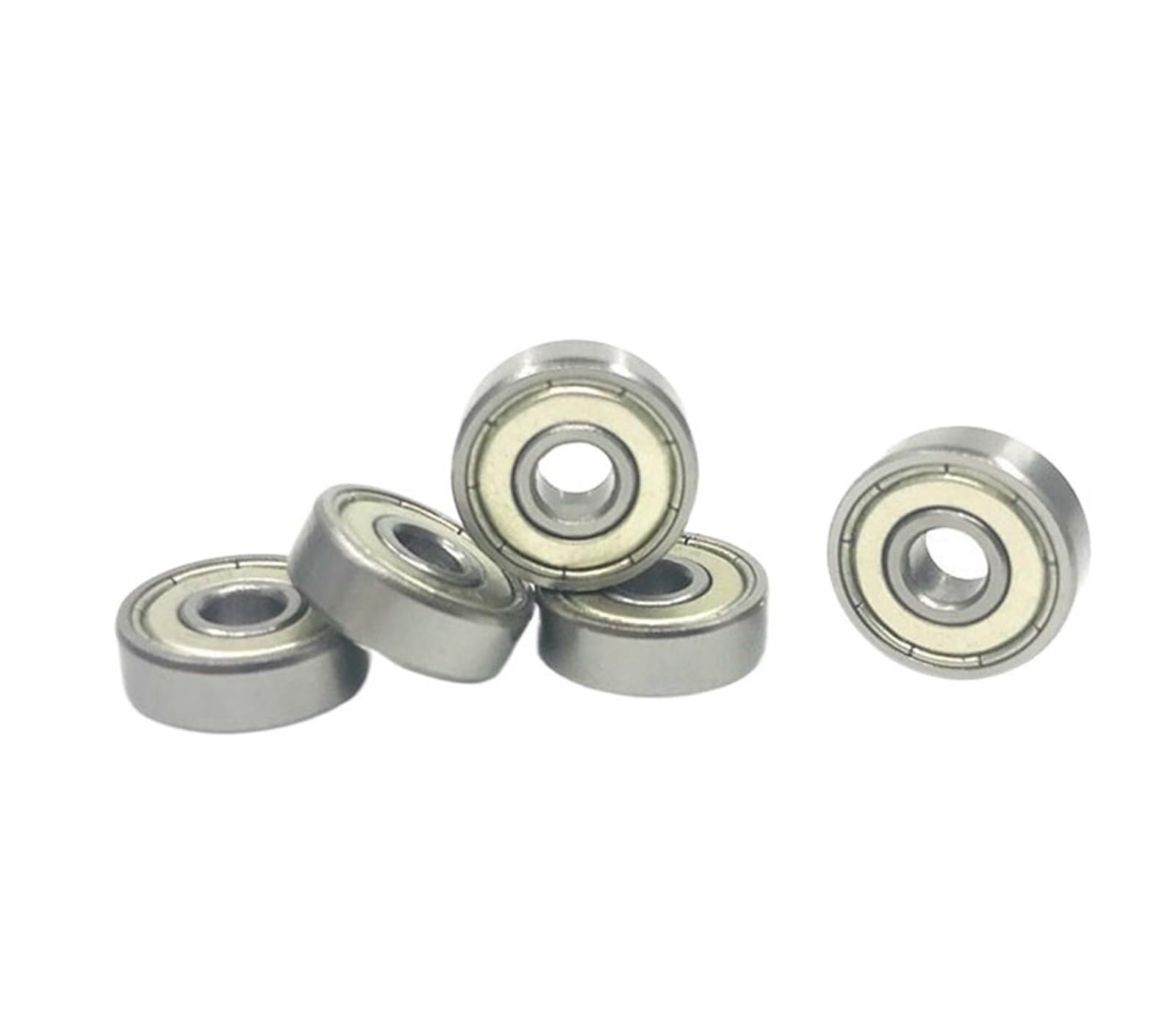 Uszczelka bimetaliczna tarcza mikro łożysko zwykłe 10 sztuk 627ZZ 7x22x7mm łożyska kulkowe miniaturowe(ABEC1)