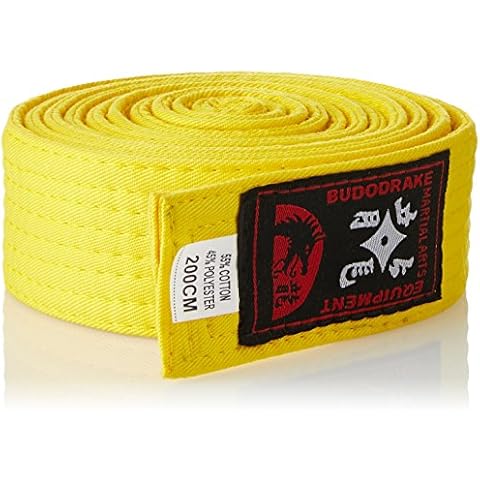 Cinturón Amarillo de Budodrake para Artes Marciales Cover