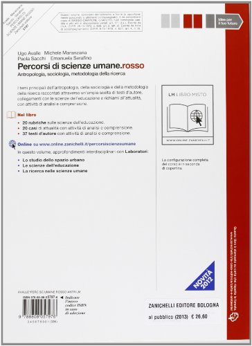 Percorsi di scienze umane.rosso. per le Scuole