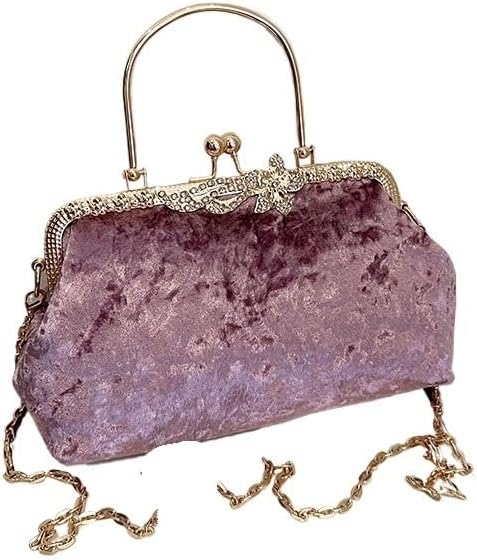 HUFFA Evening Bag Shoulder Crossbody Bag Women's Trendy Handbag (Color : Purple)