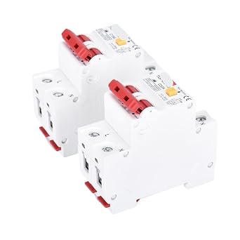 Rcbo Rccb Ac Type 32a 40a 63a 80a Residual Current Circuit Breaker RCD 30ma Leakage Protection Mcb 220v 16a 20a