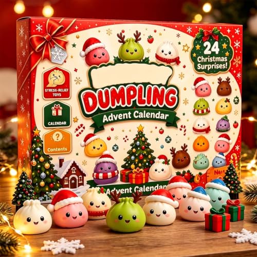 Christmas Squishies Advent Calendar 24 Day Countdown, 01# Advent Calendar - image 2