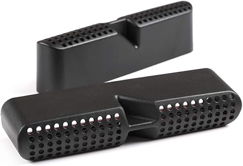 Miniatura 3 de YIWANG ABS negro debajo del asiento salida de aire cubierta de polvo Trim para BMW X5 G05 2019 Auto Accesorios