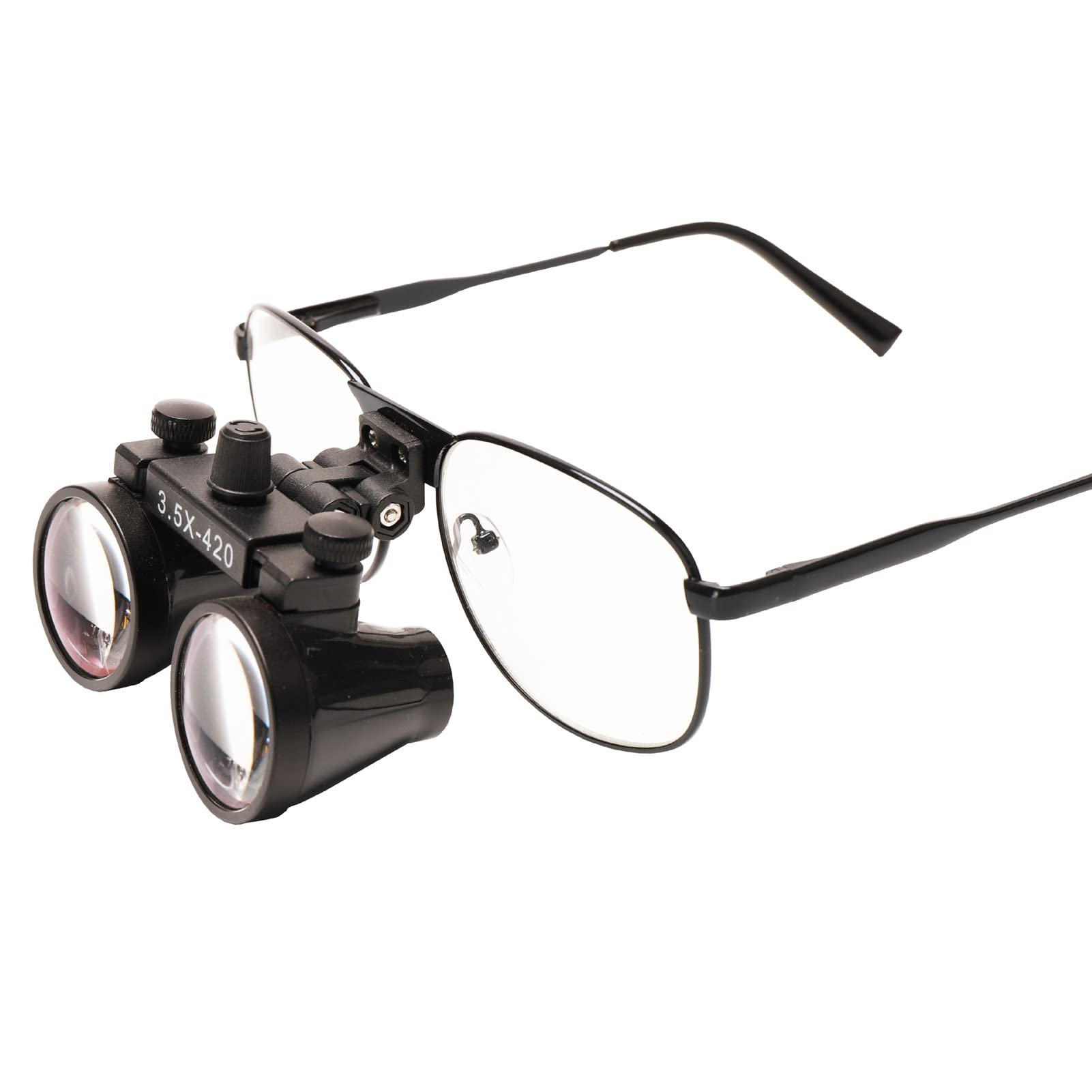 Loupes Binoculaires LED Loupes Chirurgicales 3,5x Avec Lampe LED 5W - Verre Optique - Boîtier Aluminium Loupes Grossissement 3.5x Lampe Led 5w Verre Optique