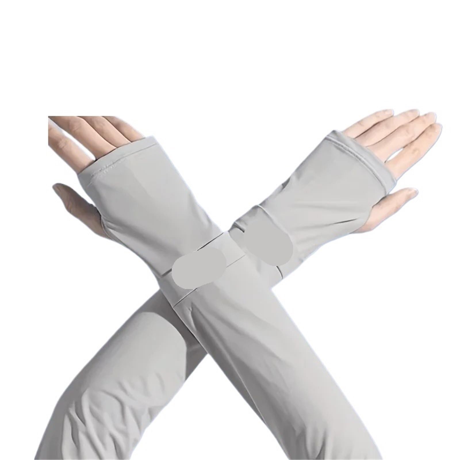 Mangas protección solar de seda helada unisex GSCLZ de 2 a 4 pares 5