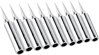 Replacement Iron Tip, 10PCS 900M-T-I Replacement Soldering Iron Tip Set for HAKKO 936,937,907 Atten, Quick, Aoyue, Yihua, Vastar, Sywon, Tabiger, SOAIY Soldering Station Tool