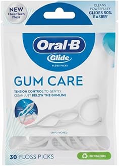 Glide Pro-Health Advanced Floss Picks 30 Ea (Pack of 5)