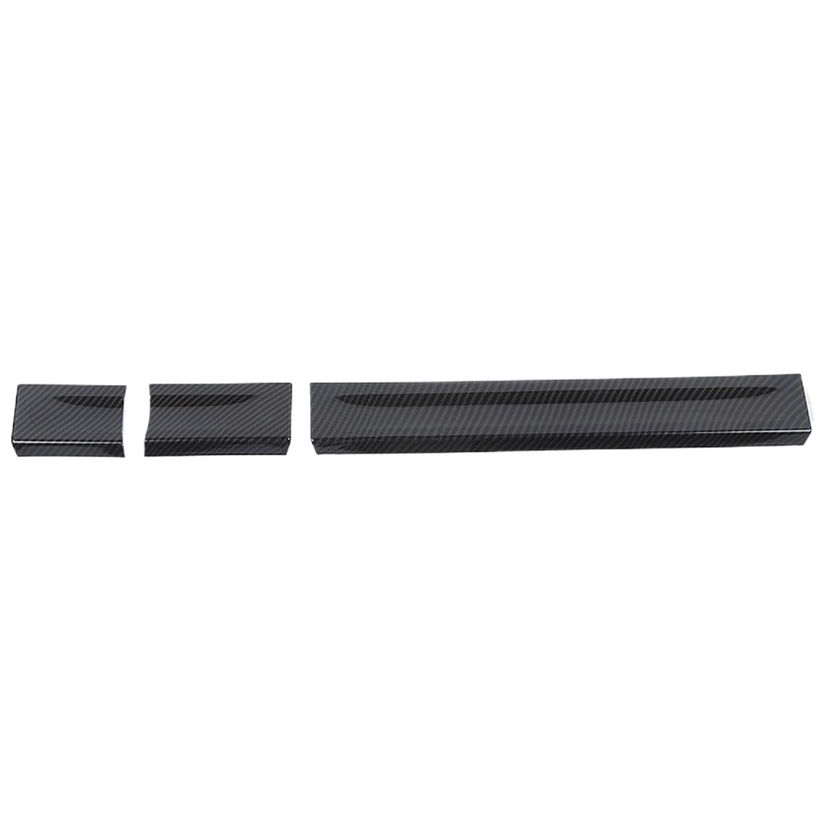 Konsola Środkowa Pasuje do Dodge'a Pasuje do Nitro 2007-2012 Deska rozdzielcza samochodu Konsola środkowa Paski dekoracyjne Wykończenie Stylizacja wnętrza(ABS 3PCS)