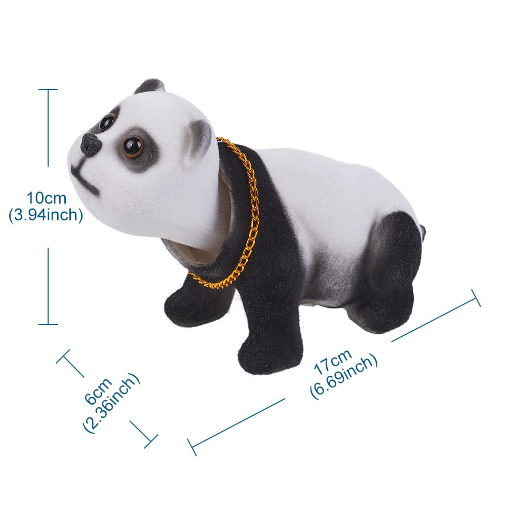Charmante umweltbewusste Panda Figur erhellen Sie Ihre Umgebung natürlich