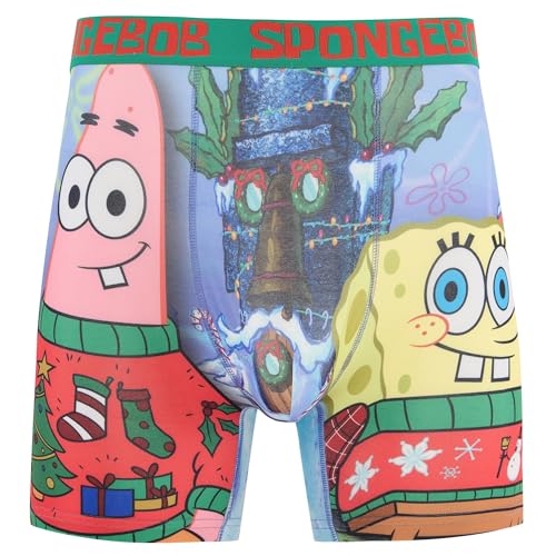 Coco Brands NK0669-94AMZ-L Spongebob Men'S Boxer Briefs cover