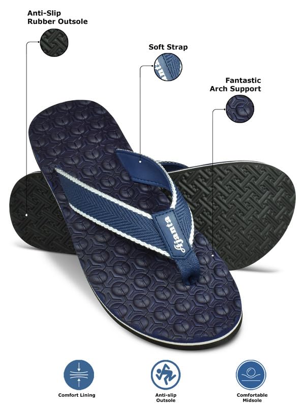 Image of AJANTA mens El3037 Flip-Flop
