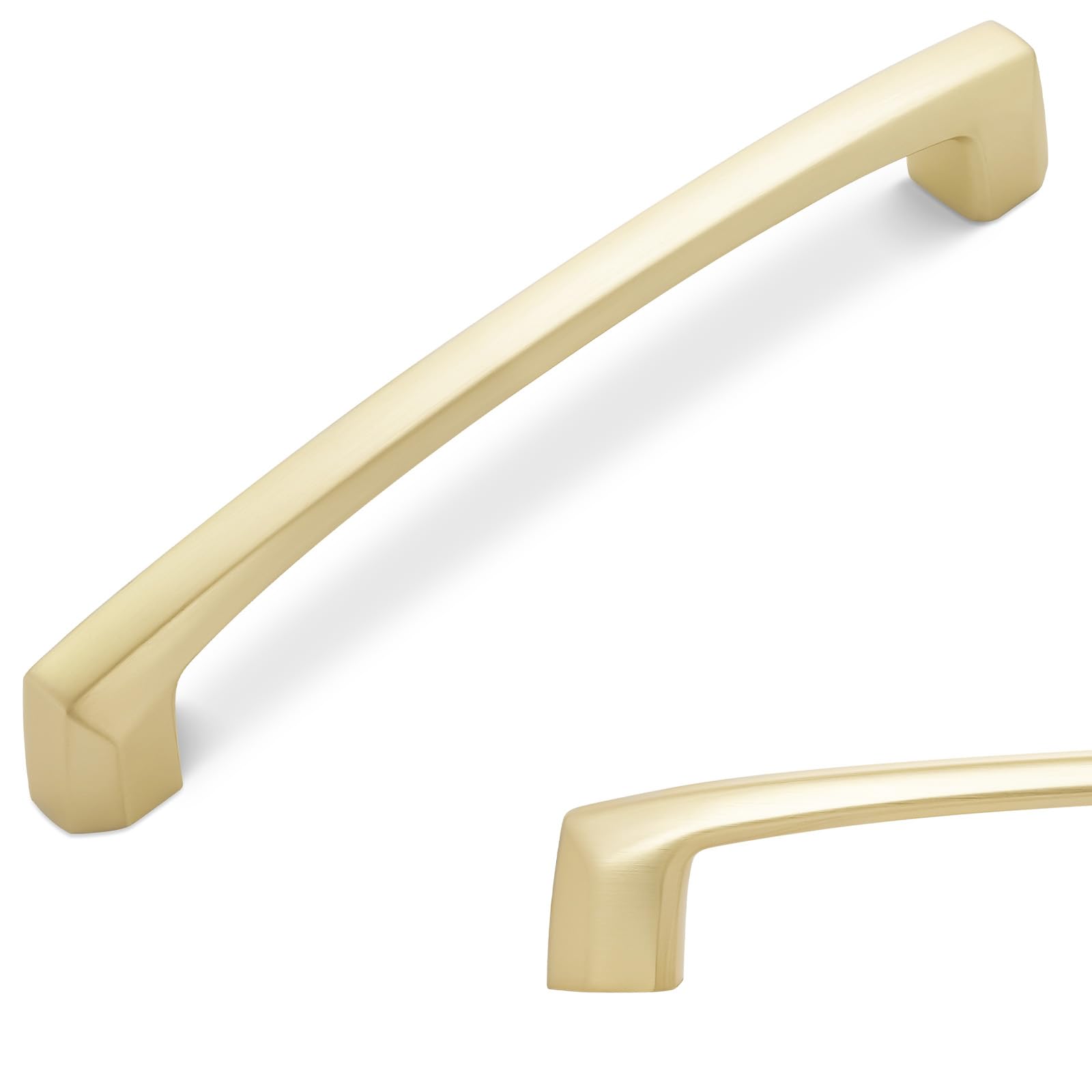 10 Pack 5 Inch Kitchen Cabinet Handles Brushed Satin Nickel Cabinet Pulls Silver Drawer Pulls Zinc Alloy Kitchen Hardware — Amazon image 22