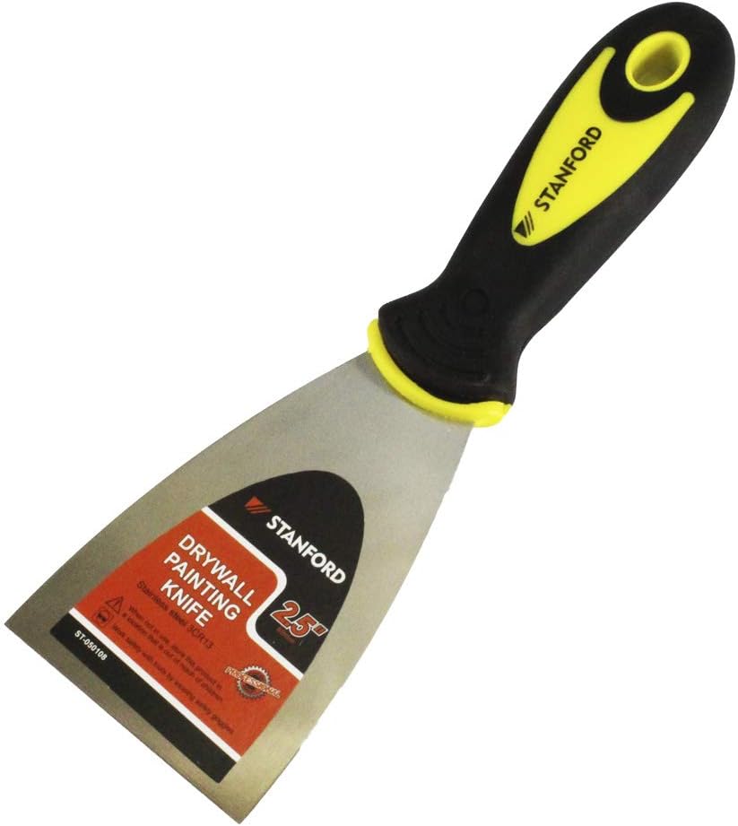 Stanford - Steel Spatula 65mm Plastic Handle