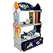 Fantasy Fields Outer Space 3 Tier Kids Bookcase, Wooden Kids Book Shelf with Hand Crafted Designs and Toy Storage Drawer, Blue