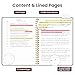 Lined Spiral Journal Notebook for Women & Men, 140 Pages, College Ruled Hardcover Notebook for Work & Note Taking, Journals for Writing, A5(6