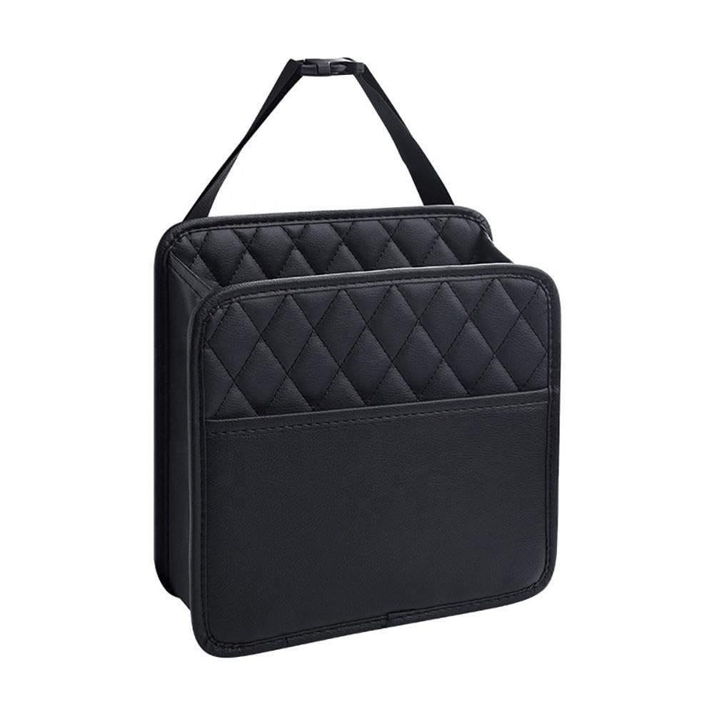 Whimsical Car Back Seat Organizers and Storage, Seat Organizer for Backseat, Premium PU Leather Front & Backseat Car Organizer Universal Waterproof Hanging Car Seat Organizer for Kids & Adults-image-7