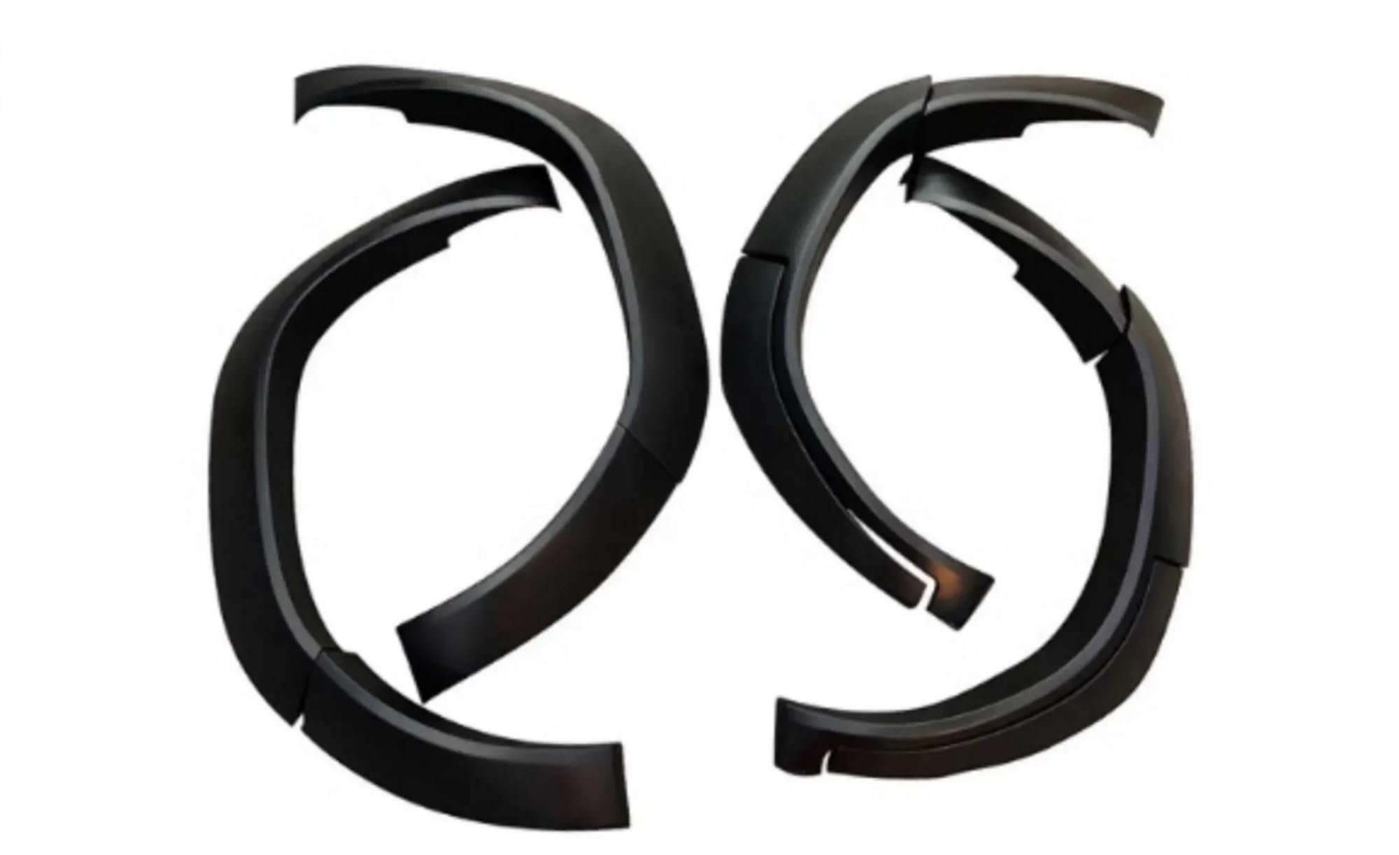 Car wheel arch Car Flares Arch Wheel Eyebrow Protector Mudguard Sticker For Toyota For FORTUNER 2015 Auto Accessories Tyre Protection