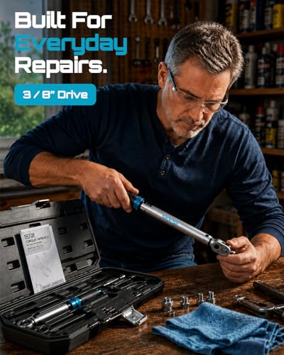 Seesii 3-Piece Torque Wrench Set