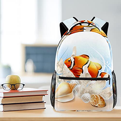 Sac à dos d'étudiant baleine multicolore idéal pour le collège - 6