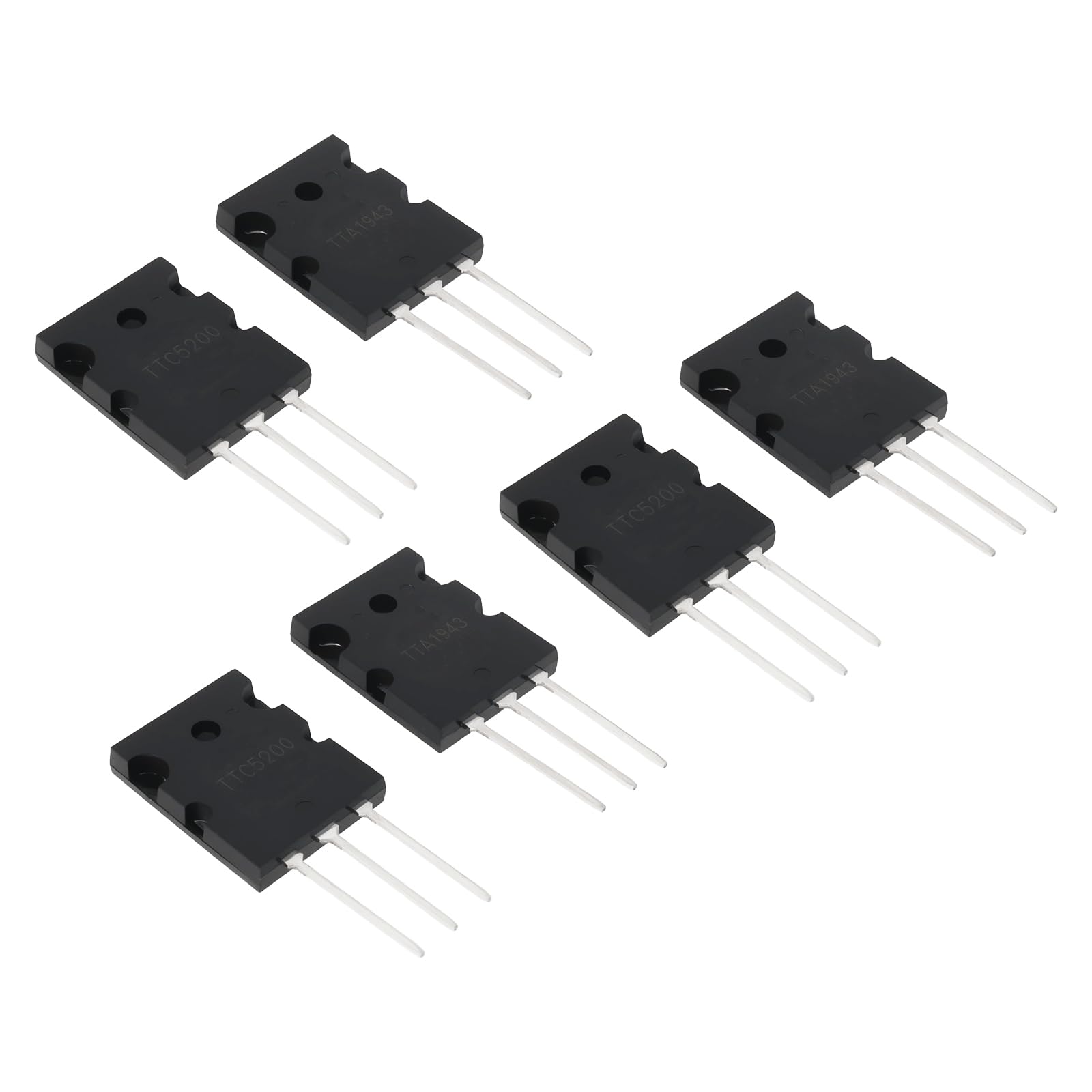 Amazon.com: OTOTEC 6PCS Power Transistors TTC5200 + TTA1943