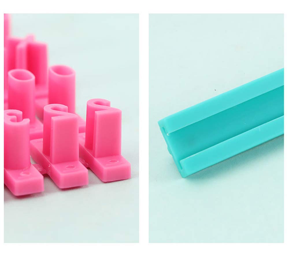 thumbnail: GOIYZTTR 160 Stuks Koekjesstempels - Letters, Cijfers En Symbolen | Fondant En Deeg Stempels