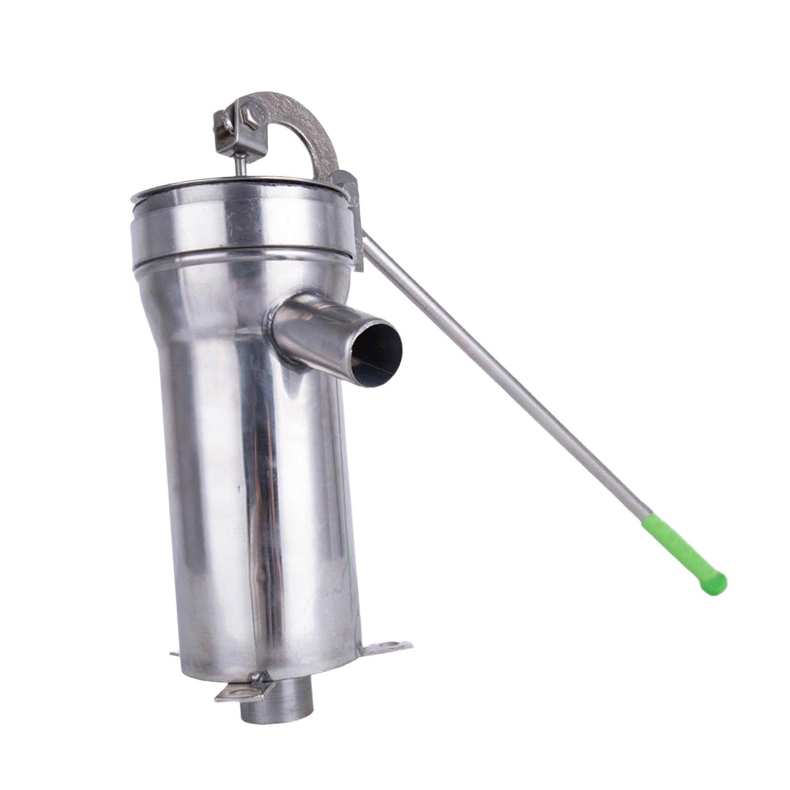 Pompe à Eau Manuelle pour Puits, Puits Manuel Pompe En Acier Inoxydable pour 10m de Puits de Profondeur Pompe D'aspiration avec Poignée Ergonomique Les étangs En Eau, pour Extérieur, Maison, Jardin