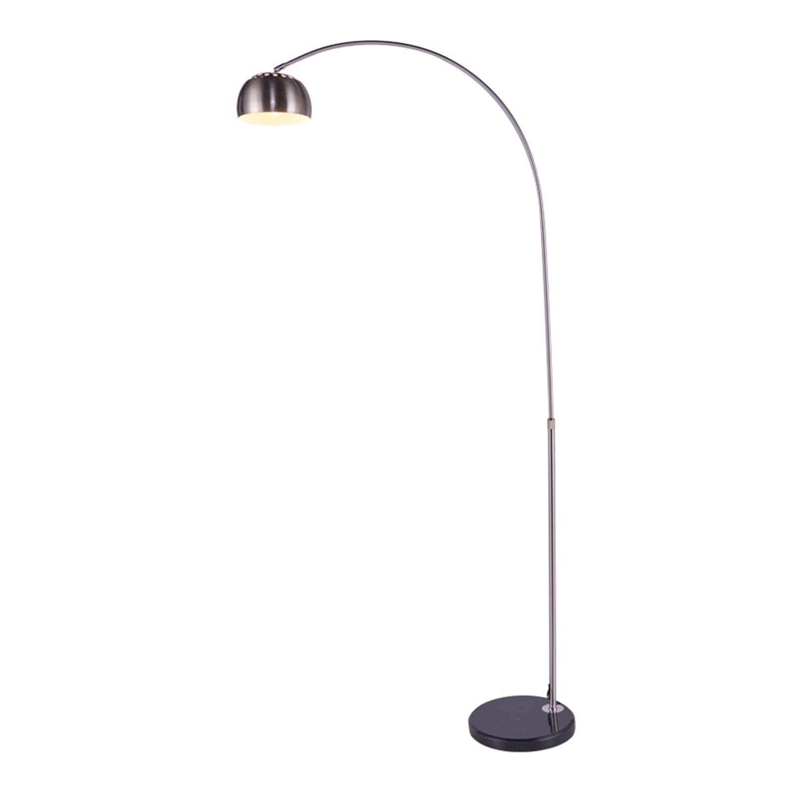 Floor lamp Nordic E27 Chrome Black Marble LED Folding Rotary Arc Floor Lamp for Office Work and Study